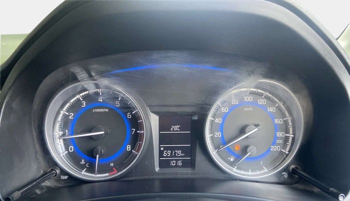 2017 Maruti Baleno DELTA PETROL 1.2, Petrol, Manual, 60,919 km, Odometer Image