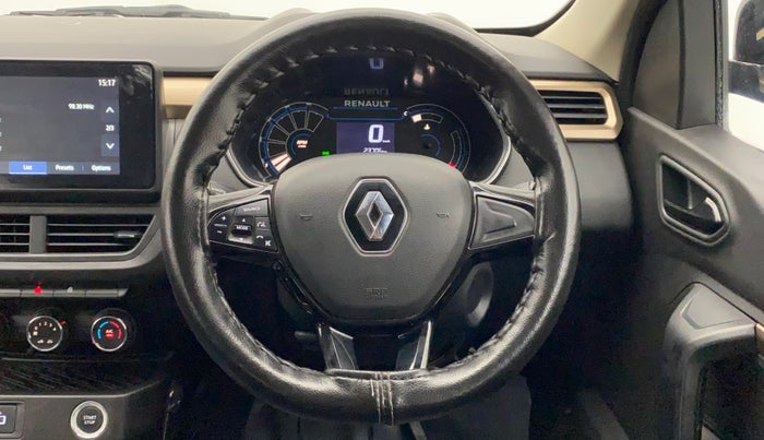 2022 Renault Kiger RXT MT DUAL TONE, Petrol, Manual, 23,775 km, Steering Wheel Close Up