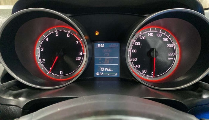 2021 Maruti Swift VXI, Petrol, Manual, 70,115 km, Odometer Image