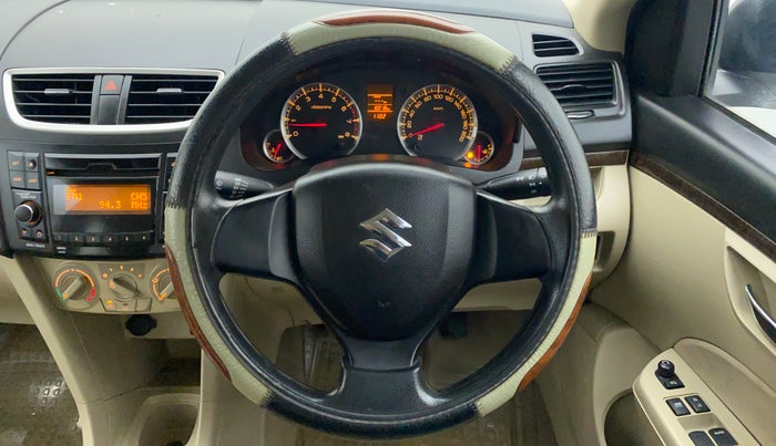 2015 Maruti Swift Dzire VXI, Petrol, Manual, 11,057 km, Steering Wheel Close Up