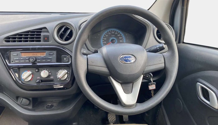 2018 Datsun Redi Go T(O) 1.0 AMT, Petrol, Automatic, 16,867 km, Steering Wheel Close Up