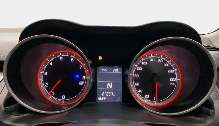 2019 Maruti Swift ZXI PLUS AMT, Petrol, Automatic, 67,242 km, Odometer Image