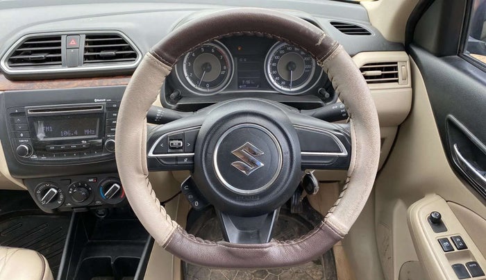 2019 Maruti Dzire VXI, Petrol, Manual, 91,942 km, Steering Wheel Close Up