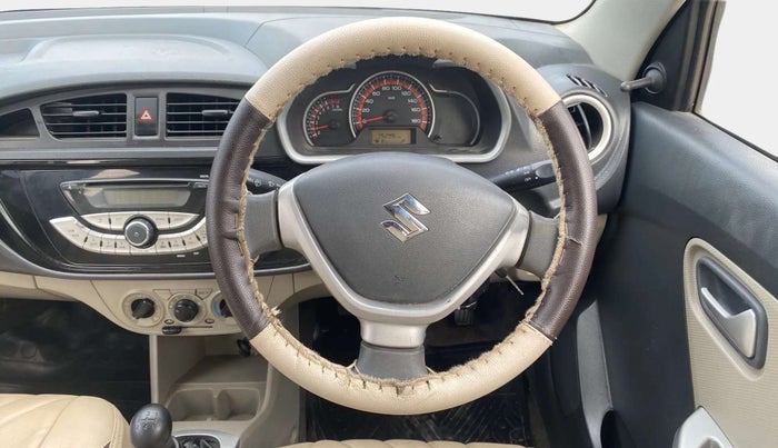 2015 Maruti Alto K10 VXI, Petrol, Manual, 75,277 km, Steering Wheel Close Up