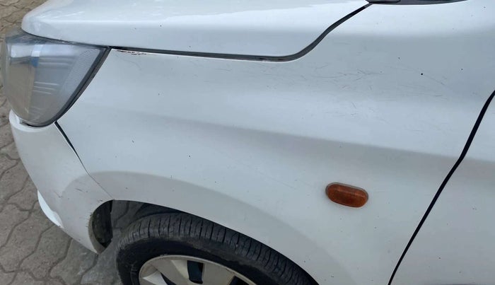 2015 Maruti Alto K10 VXI, Petrol, Manual, 75,277 km, Left fender - Paint has minor damage