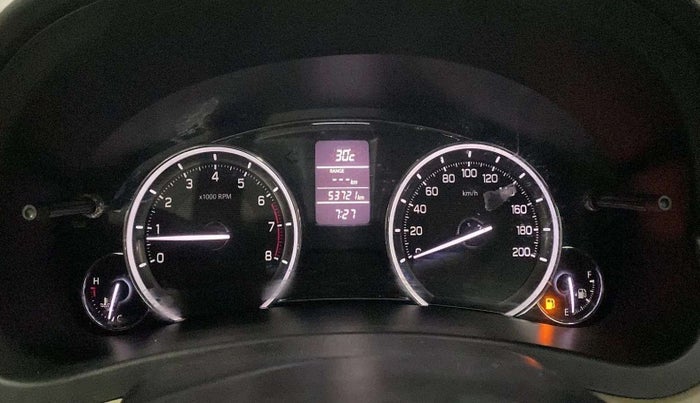 2016 Maruti Ciaz ZXI+, Petrol, Manual, 53,693 km, Odometer Image