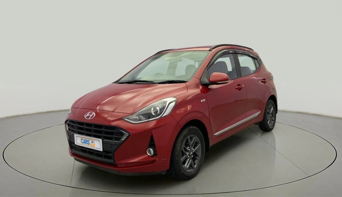 2022 Hyundai GRAND I10 NIOS SPORTZ AMT 1.2 KAPPA VTVT, Petrol, Automatic, 20,824 km, Left Front Diagonal