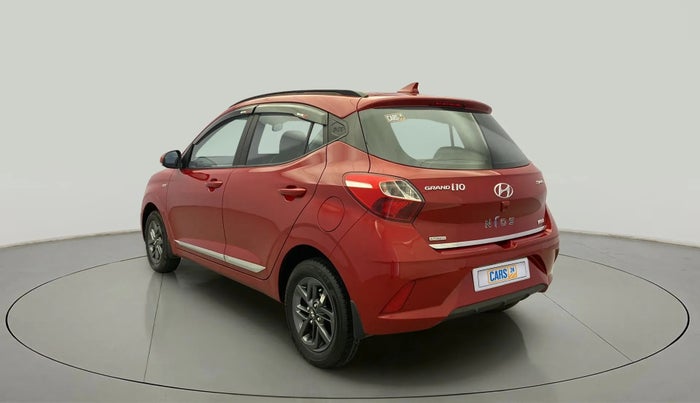 2022 Hyundai GRAND I10 NIOS SPORTZ AMT 1.2 KAPPA VTVT, Petrol, Automatic, 20,824 km, Left Back Diagonal