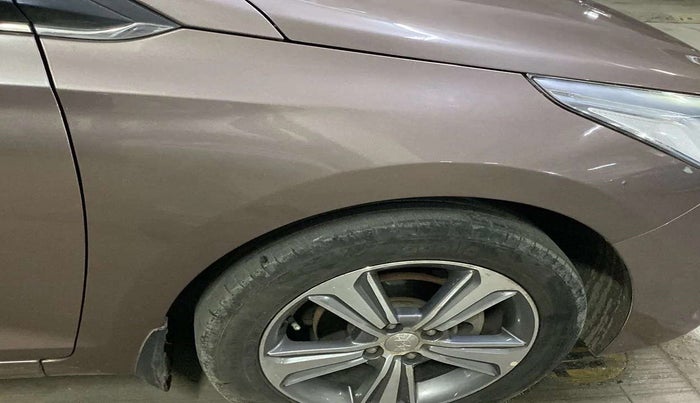 2018 Hyundai Verna 1.6 VTVT SX (O) AT, Petrol, Automatic, 47,549 km, Right fender - Paint has minor damage