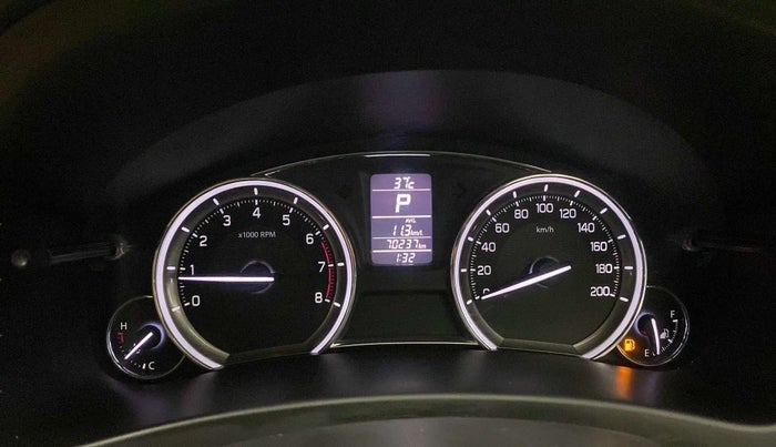 2015 Maruti Ciaz VXI+AT, Petrol, Automatic, 70,166 km, Odometer Image