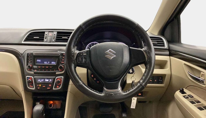 2015 Maruti Ciaz VXI+AT, Petrol, Automatic, 70,166 km, Steering Wheel Close Up