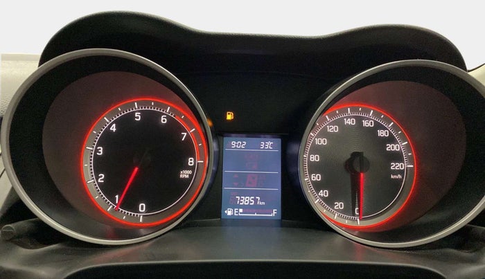 2018 Maruti Swift ZXI PLUS, Petrol, Manual, 73,844 km, Odometer Image