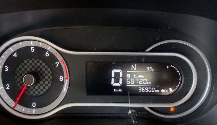 2020 Hyundai AURA SX PLUS 1.2 AMT, Petrol, Automatic, 36,868 km, Odometer Image