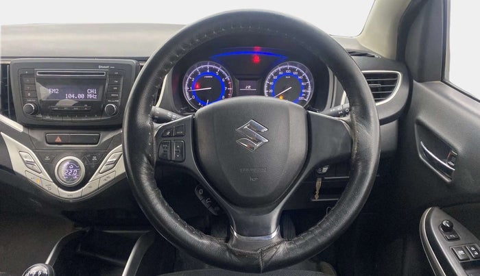 2016 Maruti Baleno DELTA PETROL 1.2, Petrol, Manual, 47,343 km, Steering Wheel Close Up