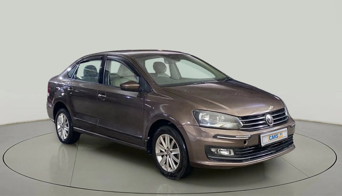 2016 Volkswagen Vento HIGHLINE PETROL AT, Petrol, Automatic, 92,165 km, Right Front Diagonal