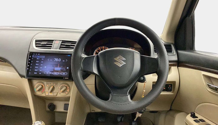 2016 Maruti Swift Dzire VXI, Petrol, Manual, 90,713 km, Steering Wheel Close Up