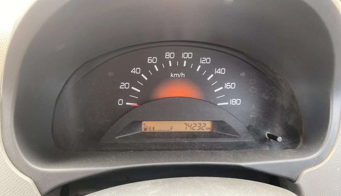 2012 Maruti Wagon R 1.0 LXI CNG, CNG, Manual, 74,222 km, Odometer Image