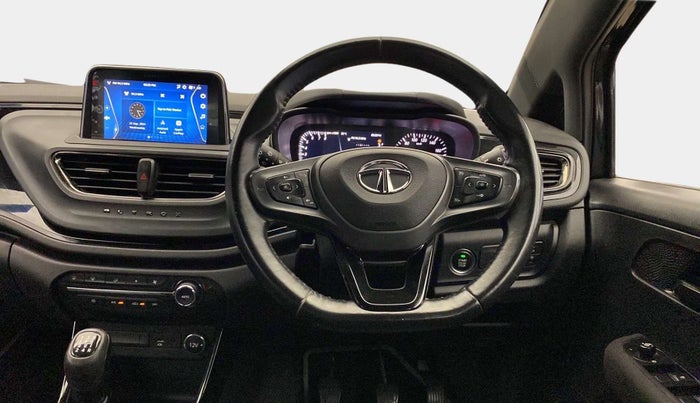 2021 Tata ALTROZ XZ PLUS PETROL DARK EDITION, Petrol, Manual, 27,342 km, Steering Wheel Close Up