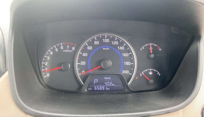 2014 Hyundai Grand i10 ASTA AT 1.2 KAPPA VTVT, Petrol, Automatic, 65,935 km, Odometer Image