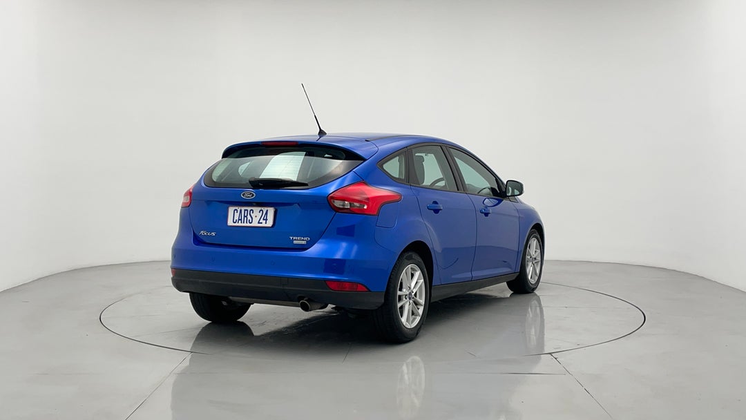 2017 Ford Focus Trend, Automatic, 77037 km, Right Back Diagonal (45- Degree) View