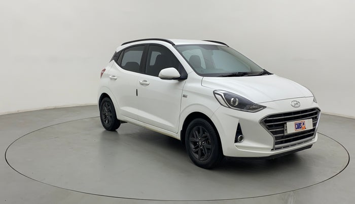 2021 Hyundai GRAND I10 NIOS SPORTZ AMT 1.2 KAPPA VTVT, Petrol, Automatic, 52,748 km, Right Front Diagonal