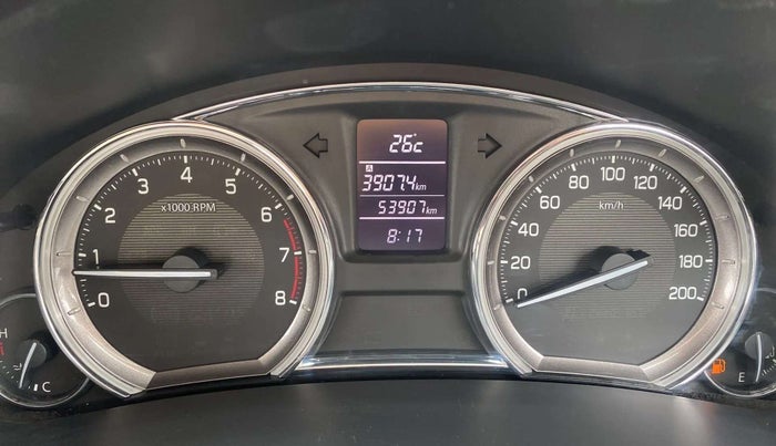 2015 Maruti Ciaz VXI+, Petrol, Manual, 53,906 km, Odometer Image