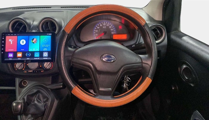 2018 Datsun Go Plus A, Petrol, Manual, 44,894 km, Steering Wheel Close Up