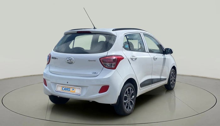 2015 Hyundai Grand i10 SPORTZ 1.2 KAPPA VTVT, Petrol, Manual, 13,725 km, Right Back Diagonal