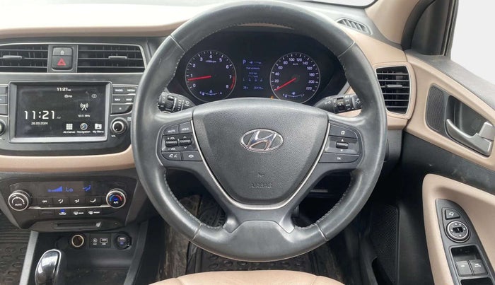 2019 Hyundai Elite i20 ASTA (O) CVT, Petrol, Automatic, 25,881 km, Steering Wheel Close Up