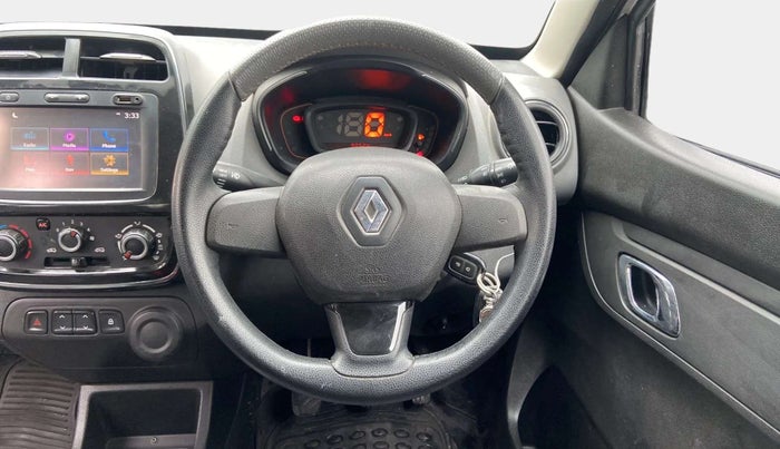 2018 Renault Kwid RXT 1.0 (O), Petrol, Manual, 50,501 km, Steering Wheel Close Up