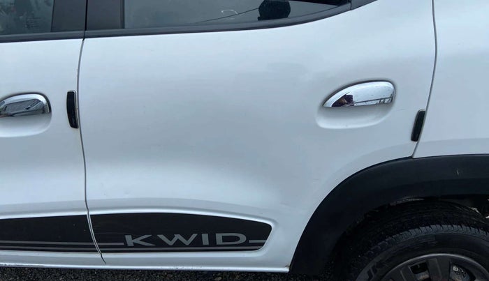 2018 Renault Kwid RXT 1.0 (O), Petrol, Manual, 50,501 km, Rear left door - Slightly dented