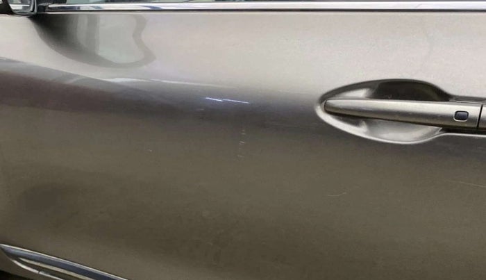 2017 Maruti Dzire ZXI, Petrol, Manual, 35,850 km, Front passenger door - Slightly dented