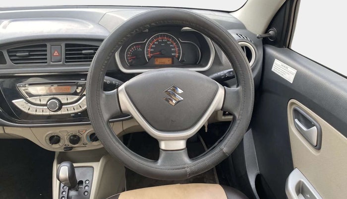 2015 Maruti Alto K10 VXI AMT, Petrol, Automatic, 34,971 km, Steering Wheel Close Up