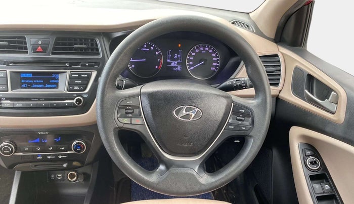 2015 Hyundai Elite i20 SPORTZ 1.2, Petrol, Manual, 1,14,553 km, Steering Wheel Close Up