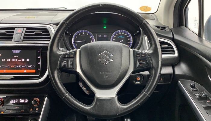 2020 Maruti S Cross ALPHA 1.5 SMART HYBRID, Petrol, Manual, 13,516 km, Steering Wheel Close Up