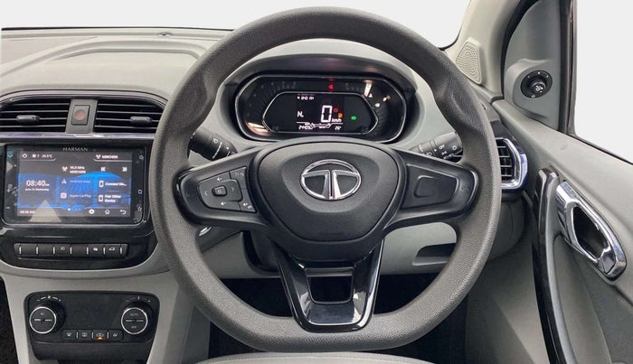 2021 Tata TIGOR XZA PLUS PETROL, Petrol, Automatic, 24,405 km, Steering Wheel Close Up