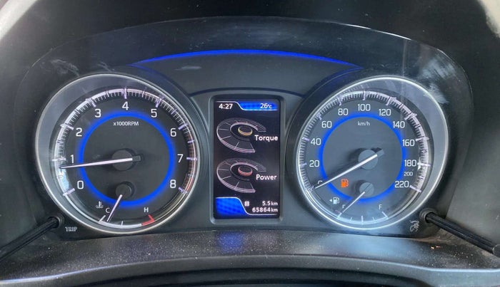 2017 Maruti Baleno ZETA PETROL 1.2, Petrol, Manual, 65,862 km, Odometer Image