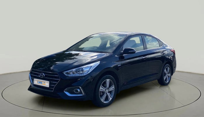 2017 Hyundai Verna 1.6 VTVT SX (O) AT, Petrol, Automatic, 78,130 km, Left Front Diagonal