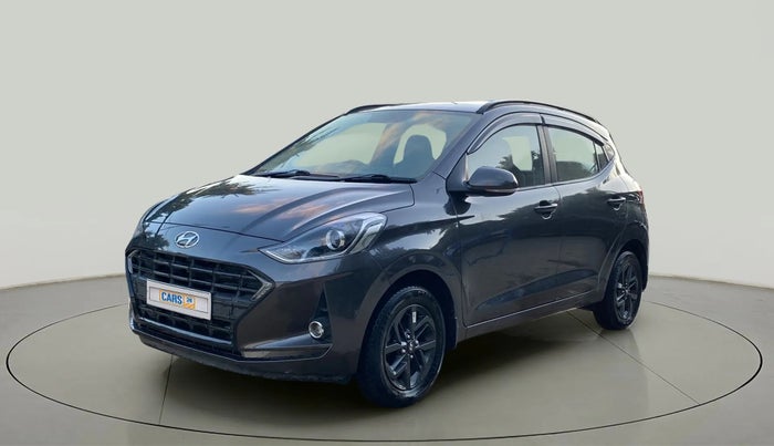 2021 Hyundai GRAND I10 NIOS SPORTZ AMT 1.2 KAPPA VTVT, Petrol, Automatic, 15,495 km, Left Front Diagonal