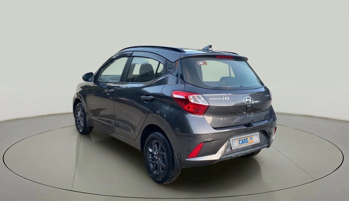 2021 Hyundai GRAND I10 NIOS SPORTZ AMT 1.2 KAPPA VTVT, Petrol, Automatic, 15,495 km, Left Back Diagonal