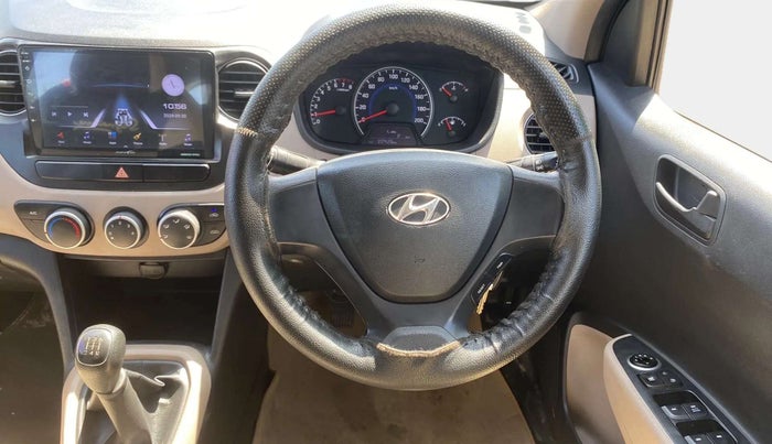 2014 Hyundai Grand i10 MAGNA 1.2 KAPPA VTVT, Petrol, Manual, 30,422 km, Steering Wheel Close Up