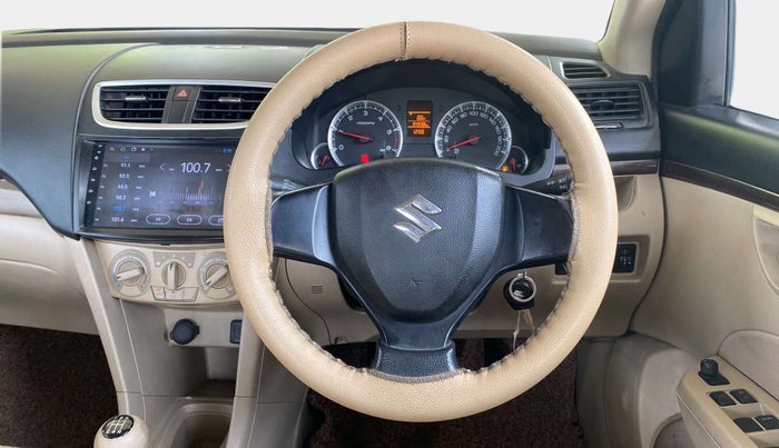 2015 Maruti Swift Dzire VDI ABS, Diesel, Manual, 94,905 km, Steering Wheel Close Up