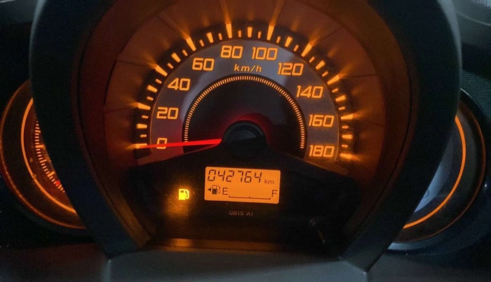 2013 Honda Brio S MT, Petrol, Manual, 42,749 km, Odometer Image