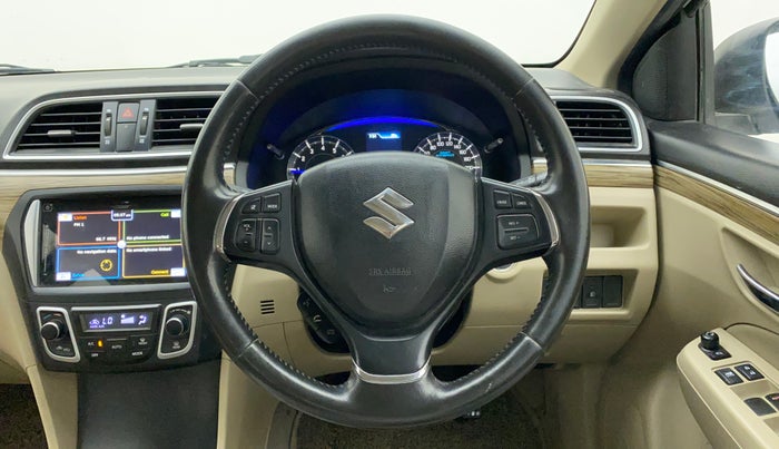 2019 Maruti Ciaz ALPHA 1.5 SHVS PETROL, Petrol, Manual, 43,374 km, Steering Wheel Close Up