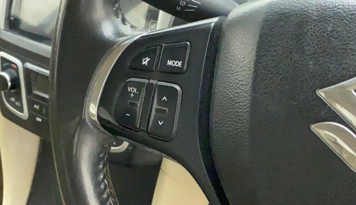 2019 Maruti Ciaz ALPHA 1.5 SHVS PETROL, Petrol, Manual, 43,374 km, Steering wheel - Sound system control not functional