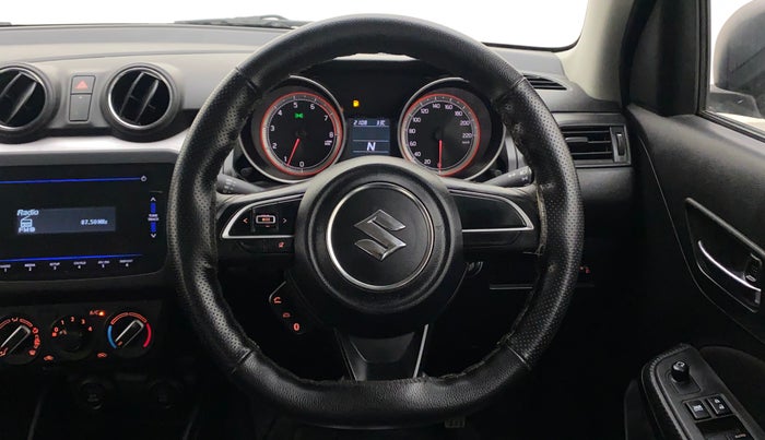 2022 Maruti Swift VXI AMT, Petrol, Automatic, 22,960 km, Steering Wheel Close Up