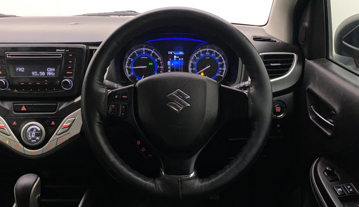 2018 Maruti Baleno ZETA CVT PETROL 1.2, Petrol, Automatic, 37,991 km, Steering Wheel Close Up