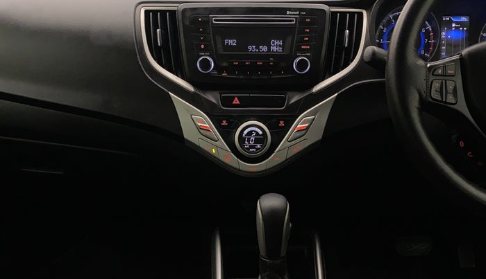 2018 Maruti Baleno ZETA CVT PETROL 1.2, Petrol, Automatic, 37,991 km, Air Conditioner