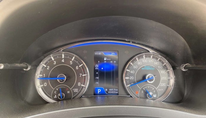 2021 Maruti Ciaz ALPHA  AT 1.5 SHVS PETROL, Petrol, Automatic, 43,395 km, Odometer Image