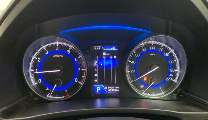 2019 Maruti Baleno ALPHA CVT PETROL 1.2, Petrol, Automatic, 60,513 km, Odometer Image